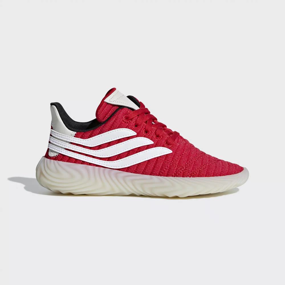 Adidas Sobakov Tenis Rojos Para Niña (MX-82356)